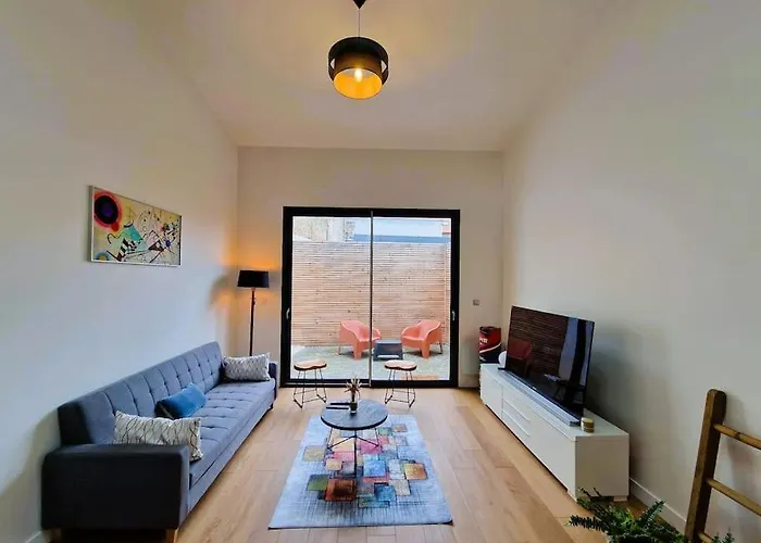 Apartmán Le Bellay ¤ 2 ¤ Cour ¤10 Mins Centre¤ Amiens